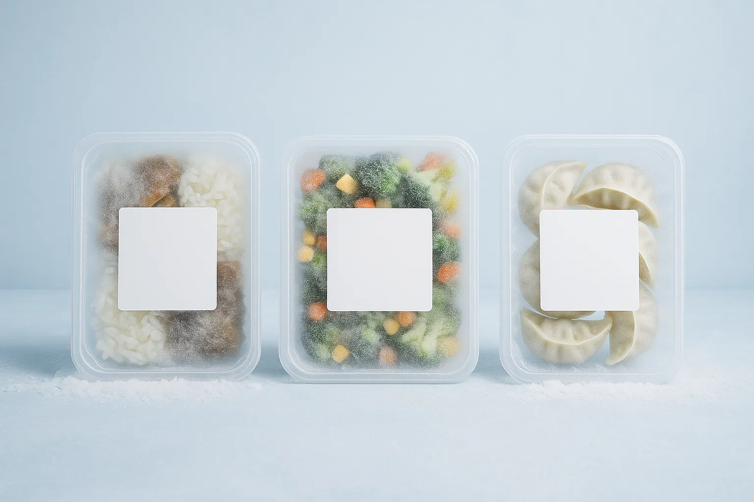 冷凍食品ラベル